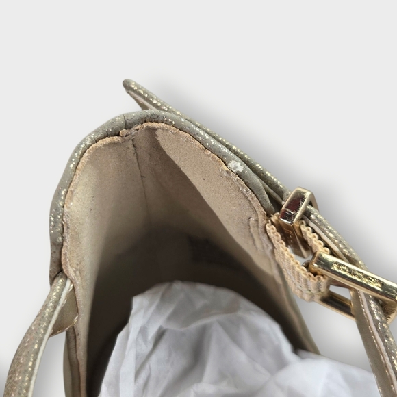 Reaction Kenneth Cole Women Mix X-Band Ankle Strap Sandal Size US 8.5M *Read - Picture 10 of 16